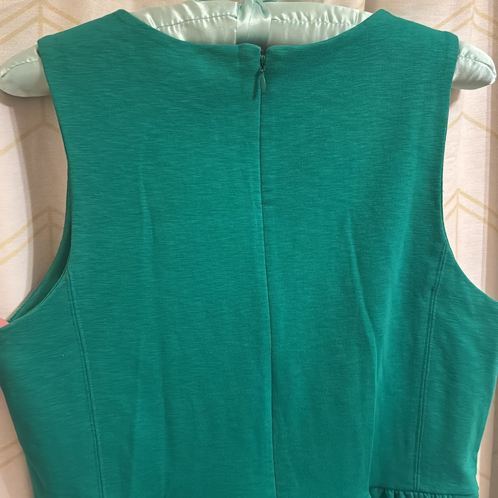 J. Crew Vibrant Green Sleeveless Dress - Picture 9 of 9